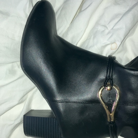 Dexflex Comfort Knee High Black Boots 7 1/2 Wide - Picture 17 of 17